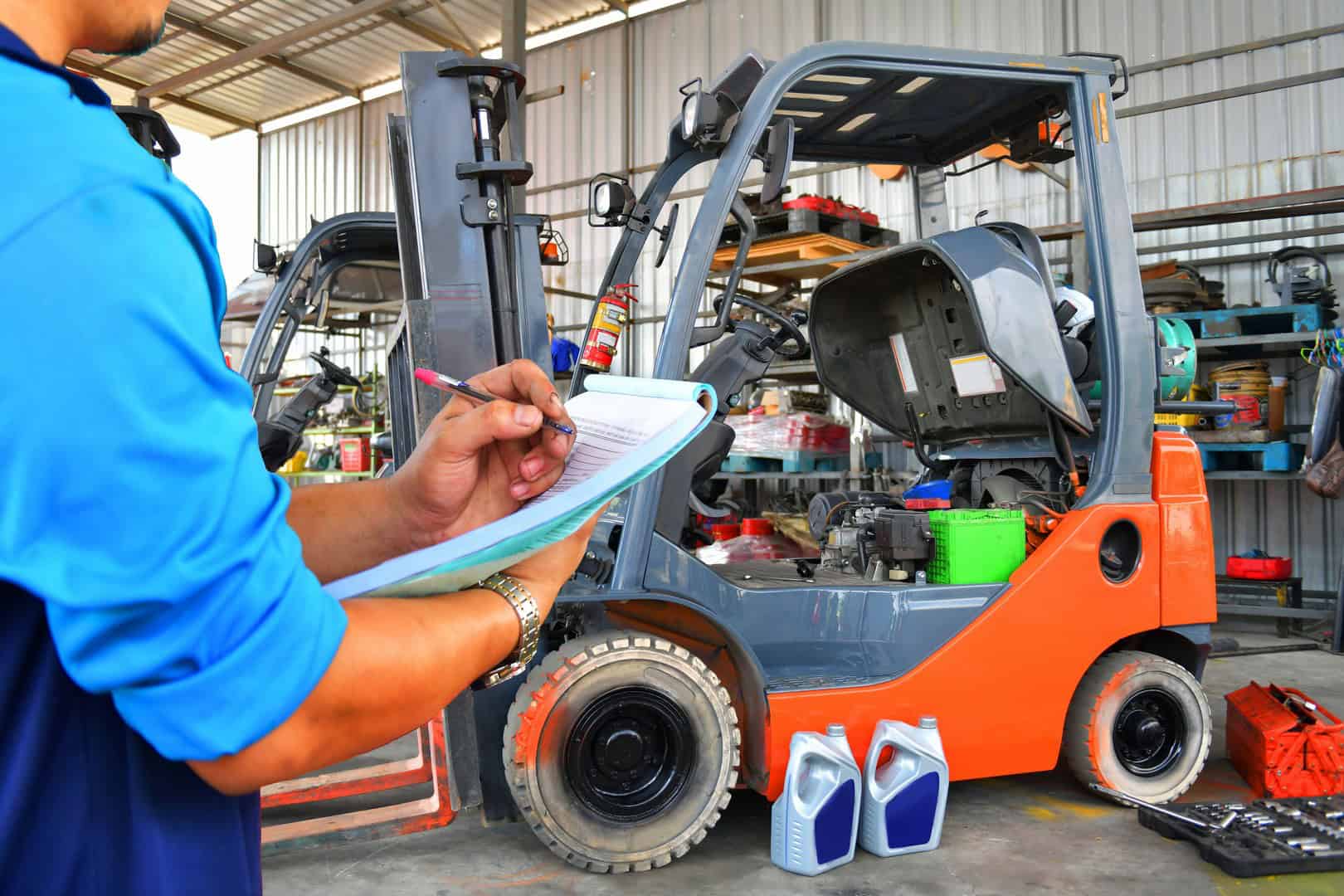 forklift servicing